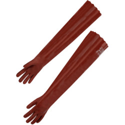 GANT PVC ROUGE TOUT ENDUIT 55cm T10
