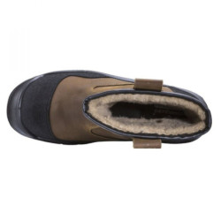 BOTTE SECU CUIR FOURREE PYROPE MARRON 42