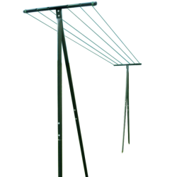 ETENDOIR A LINGE EXTERIEUR - GRIS+ CORDE 40M