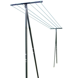 ETENDOIR A LINGE EXTERIEUR - GRIS+ CORDE 40M