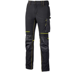 PANTALON ATOM NOIR/JAUNE T2XL