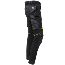 PANTALON ATOM NOIR/JAUNE T2XL