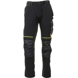 PANTALON ATOM NOIR/JAUNE T3XL