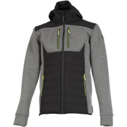 Blouson Hiro Gris et Noir