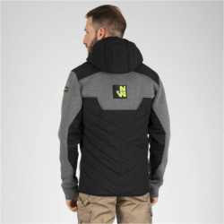 Blouson Hiro Gris et Noir