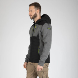 Blouson Hiro Gris et Noir
