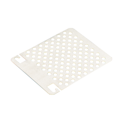 GRILLE METAL 130mm ACIER GALVA
