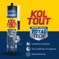 COLLE KOLTOUT CRISTAL CARTOUCHE 290ml