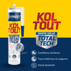 COLLE KOLTOUT CRISTAL CARTOUCHE 290ml