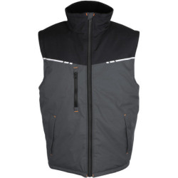 GILET MULTIPOCHES RIPSTOP NOIR TAILLE 3XL