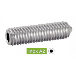 VIS STHC INOX A2 5X5 BTE 100
