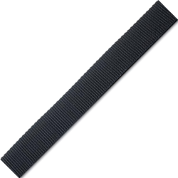 SANGLE POLY. NOIRE 30mm LE METRE
