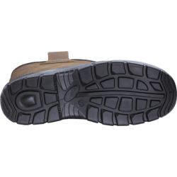 BOTTE SECU CUIR FOURREE PYROPE MARRON 46