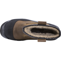 BOTTE SECU CUIR FOURREE PYROPE MARRON 39