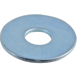 RONDELLE PLATE LARGE M 12X32X2.5 BTE 100 ZINGUE