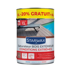 SATURATEUR TERRASSE HP TECK 5L + 1L GRATUIT