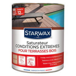 PROTECTEUR TERRASSE BOIS SATURES TECK 1L