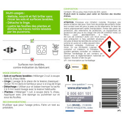 SAVON NOIR A HUILE D' OLIVE CONCENTRE 1L