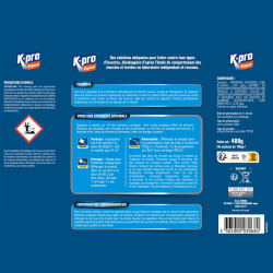 POUDRE FOURMIS KAPO EXPERT 4x100gr