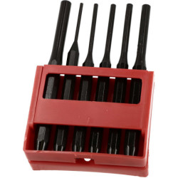 JEU DE 6 CHASSE GOUPILLES COURTES D 3 - 10 MM -