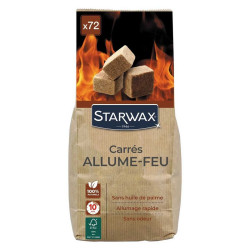 CARRE ALLUME FEU SACHET DE 72 STARWAX