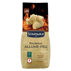 ROULEAU ALLUME FEU X SACHET 25 STARWAX