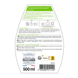 NETTOYANT SPECIAL VITRES ET MIROIR 500ML