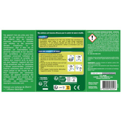 DIFFUSEUR ELECT. VERT MOUSTIQUE + RECHARGE