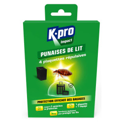 K PRO V PLAQUETTES PUNAISES DE LIT SB4