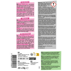 DOSES PERCARBONATE DE SOUDE 20X20G