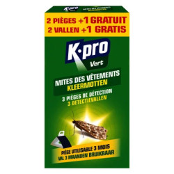PIEGE MITE VETEMENT 2 + 1