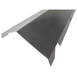 FAITIERE CRANTEE DOUBLE PAN 210cm RAL7016 GRIS