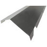 FAITIERE CRANTEE DOUBLE PAN 210cm RAL7016 GRIS