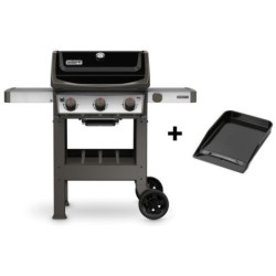 BARBECUE WEBER GAZ SPIRIT II E-310 BLACK + PLANCHA