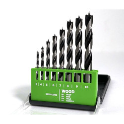 COFFRET 8 MECHES BOIS 3 A 10mm