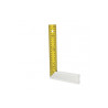 EQUERRE MENUISIER 250mm TALON ALU LAME INOX