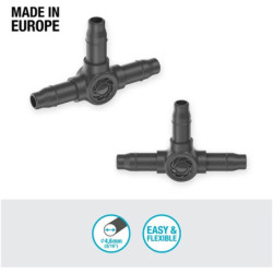 REDUCTEUR EN T 13/4.6mm GOUTE A GOUTTE SB4