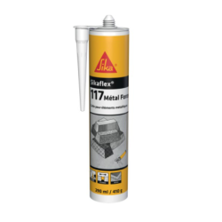 Sikaflex 117 Metal Force Cartouche 290ml Gris Clair
