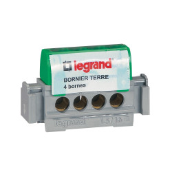 BORNIER TERRE VERT/JAUNE 4x16mm2