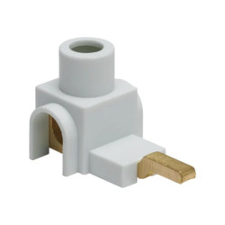 BORNE DE RACCORDEMENT 25MM ISOLE A LANGUETTE GRIS