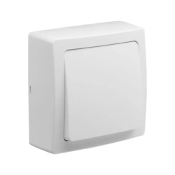 BOUTON POUSSOIR BLANC BLOCK SB