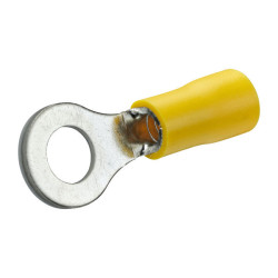 COSSE RONDES PRE-ISOLEE D.6MM JAUNE SB10
