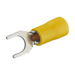 COSSES A FOURCHE PRE-ISOLEE D.6MM JAUNE SB10