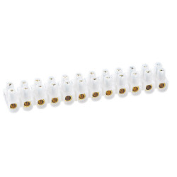 BORNE RACCORDEMENT NYLBLOC 16mm2 BLANC