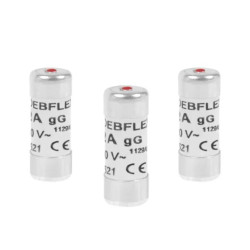 FUSIBLE A VOYANT 10.3x25.8 10A 250V SB3