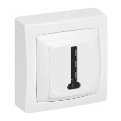 PRISE TELEPHONE OTEO BLANC