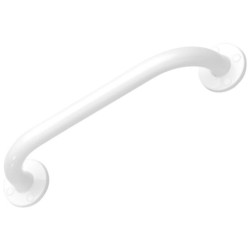BARRE APPUI 0m30 ACIER BLANC SB