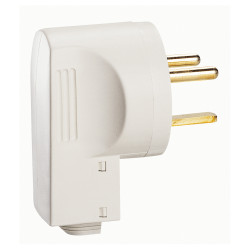 FICHE 2P+T 32A LATERAL IVOIRE