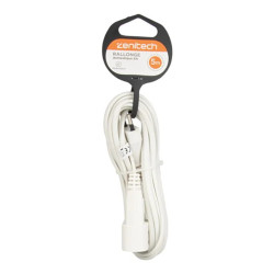 PROLONGATEUR 5m 2P HO3VVH2F 2x0.75 BLANC