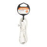PROLONGATEUR 2m 2P HO3VVH2F 2x0.75 BLANC
